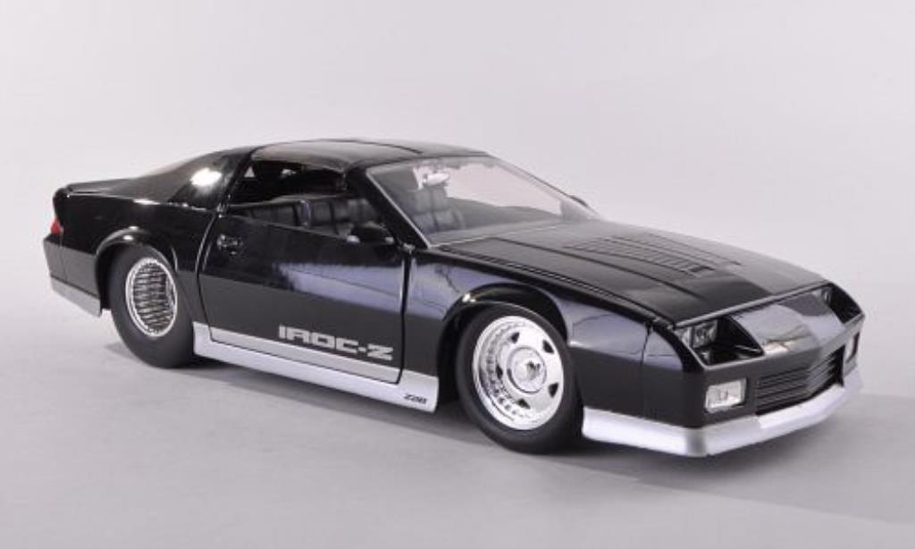 Chevrolet Camaro Z28 1/24 Jada Toys Z28 black 1985 diecast model cars