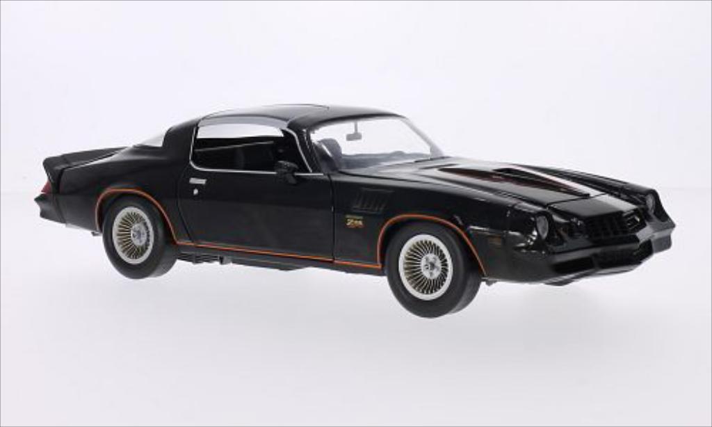 Chevrolet Camaro Z28 1/18 Greenlight Z28 black/orange 1978 diecast model cars