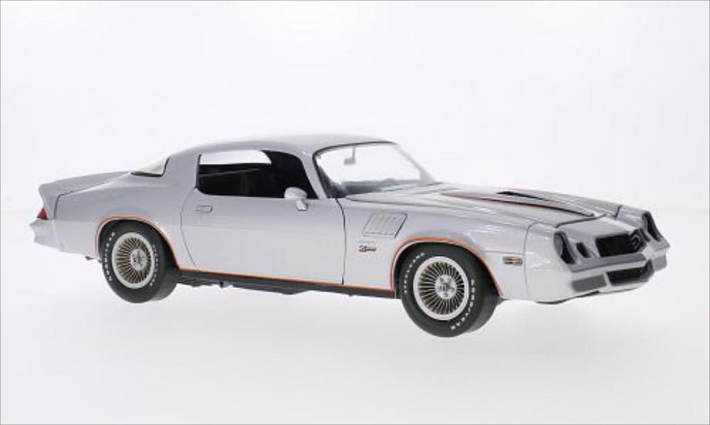 Chevrolet Camaro Z28 1/18 Greenlight Z28 grey/orange 1978 diecast model cars