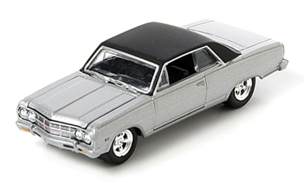 Chevrolet Chevelle 1/64 Greenlight greygrey/black 1965 diecast model cars