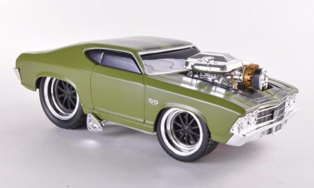 Chevrolet Chevelle 1/24 Maisto SS olivgrun 1969 diecast model cars