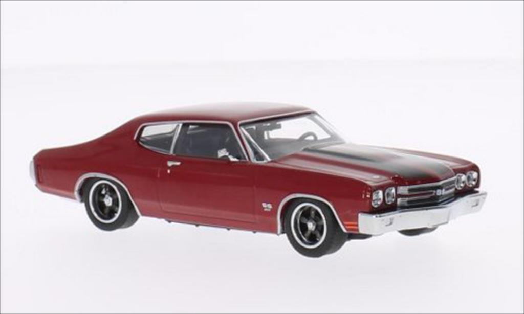 Chevrolet Chevelle 1/43 Greenlight SS red/black 1970 diecast model cars
