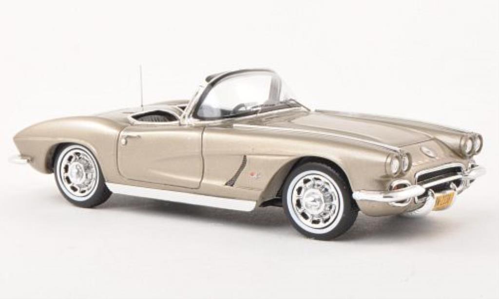 Chevrolet Corvette C1 1/43 Spark C1 C1 Convertible beige 1962 diecast model cars