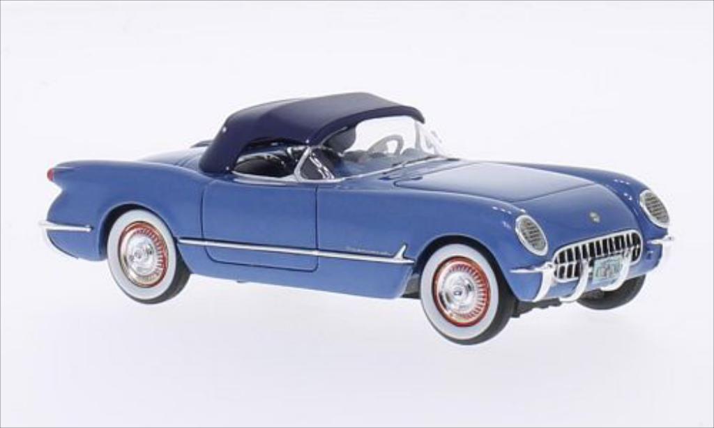 Chevrolet Corvette C1 1/43 Neo C1 (C1) metallic blue 1953 diecast model cars