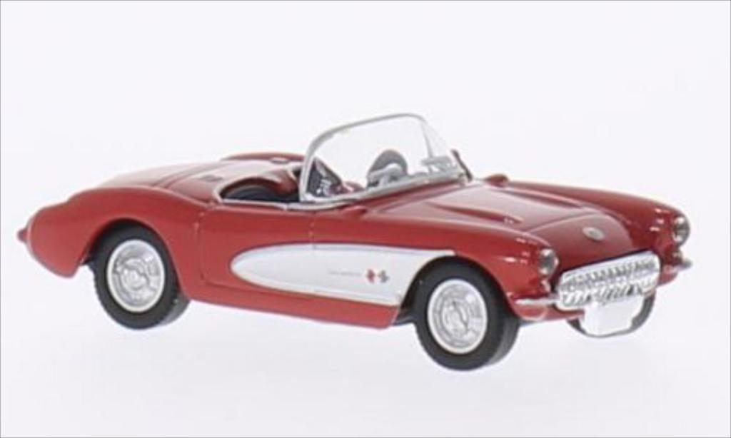 Chevrolet Corvette C1 1/87 Schuco C1 C1 red/white diecast model cars