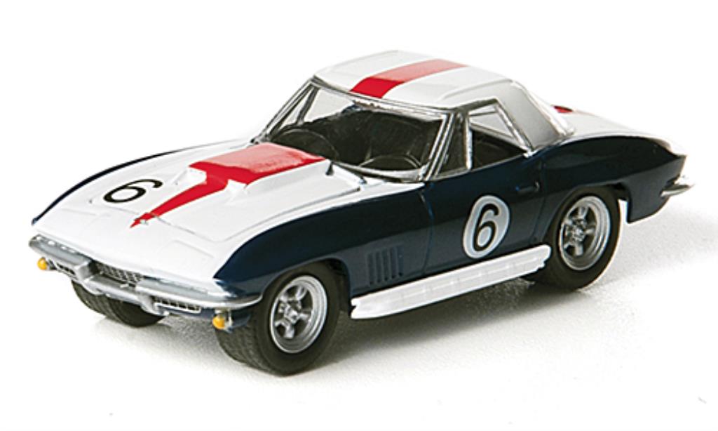 Chevrolet Corvette C2 1/64 Greenlight C2 No.6 B.Bondurant / D.Guldstrand 1967 diecast model cars