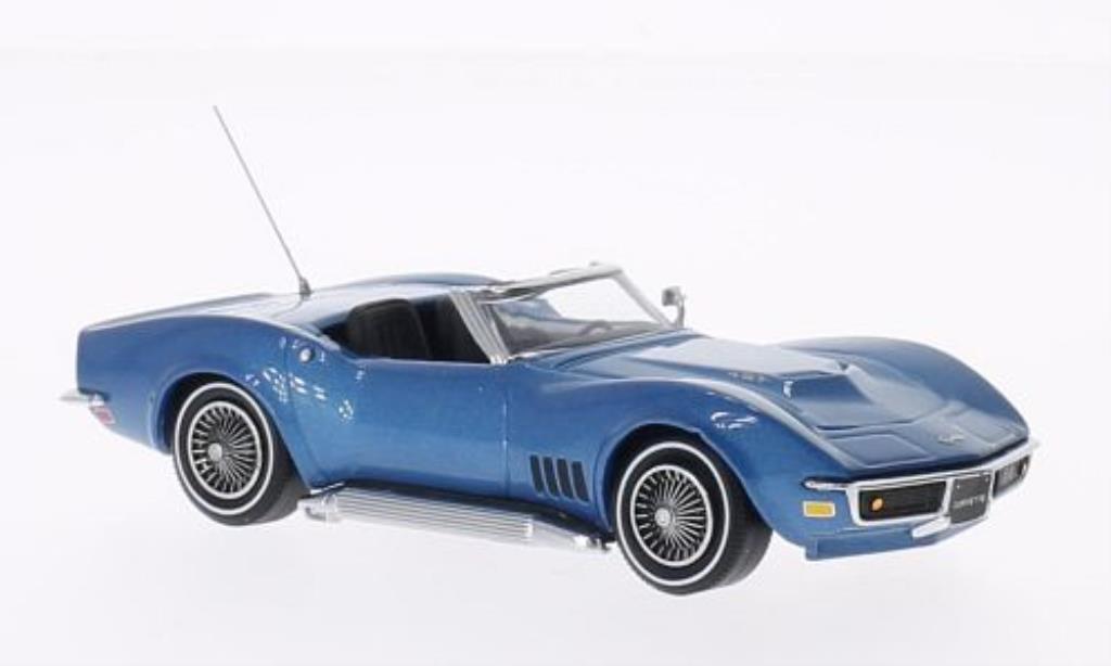 Chevrolet Corvette C3 1/43 Vitesse C3 Convertible blue 1968 diecast model cars