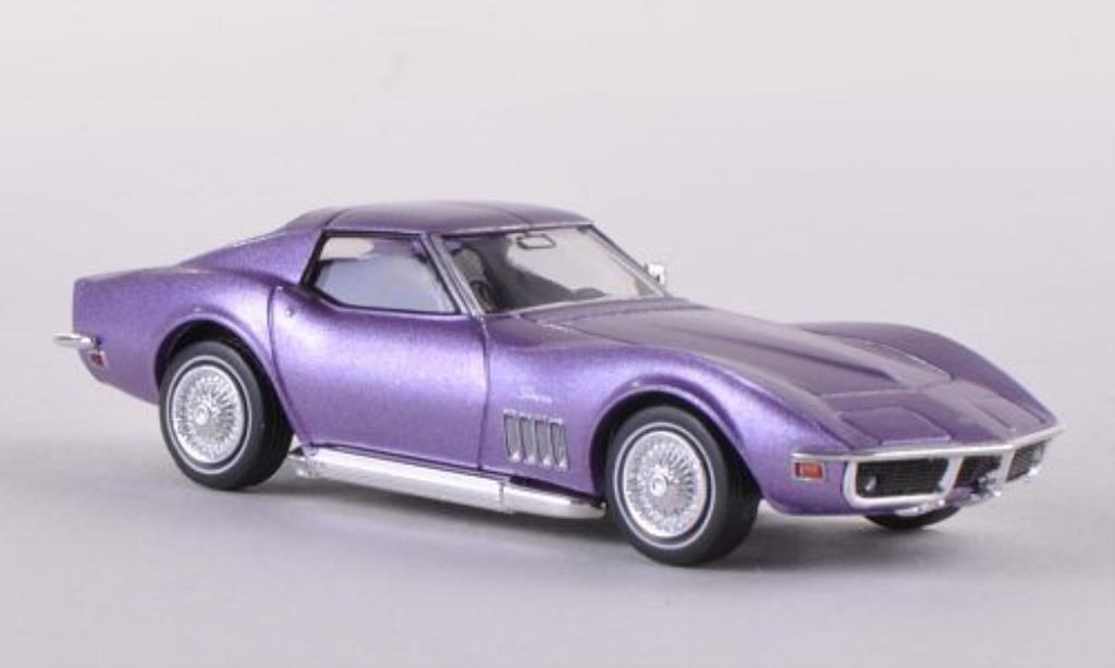 Chevrolet Corvette C3 1/87 Brekina C3 lila diecast model cars