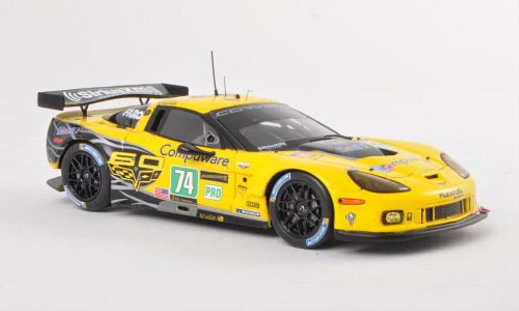 Chevrolet Corvette C6 1/43 Spark C6 C6.R ZR1 No.74 Racing 24h Le Mans 2013 /R.Westbrook diecast model cars