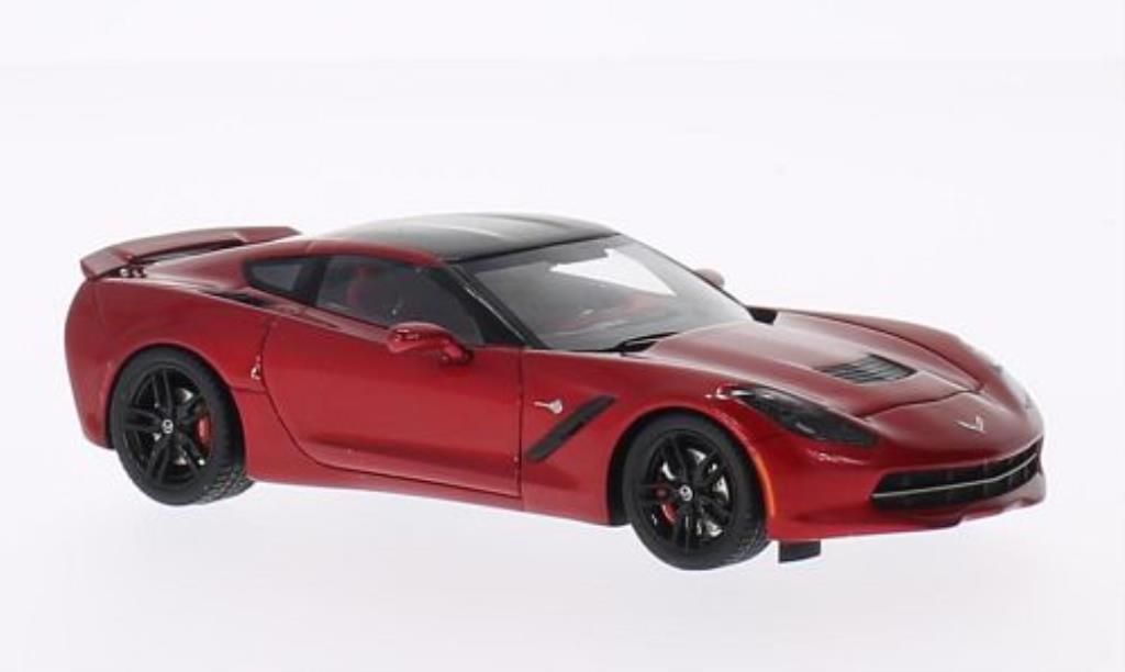 Chevrolet Corvette C7 1/43 Spark C7 C7 red 2014 diecast model cars