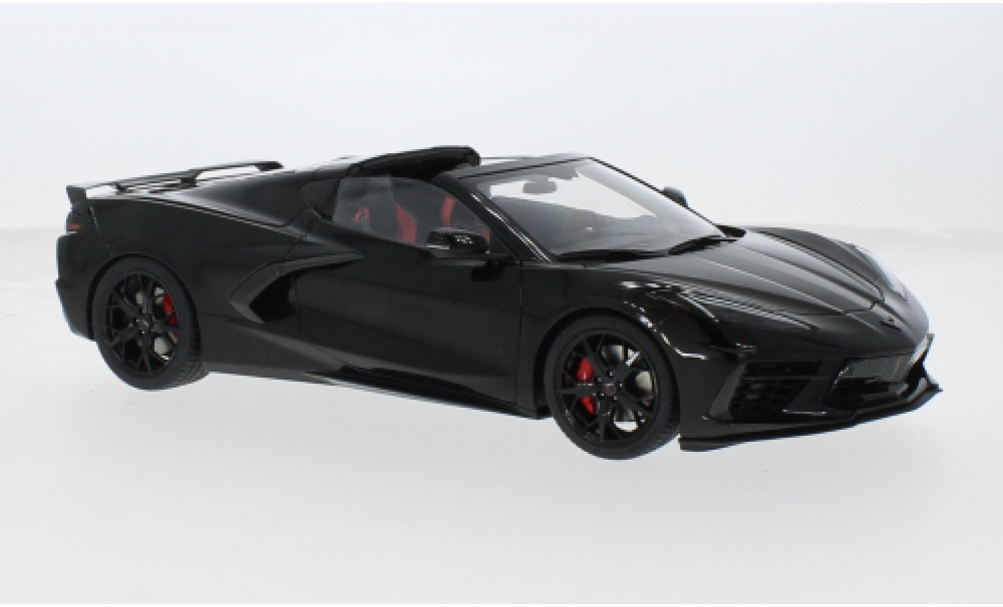 Chevrolet Corvette 1/18 AUTOart (C8) Stingray Z51 black 1:18 diecast model cars