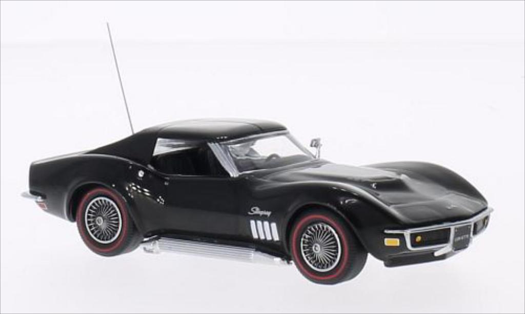 Chevrolet Corvette C3 1/43 Vitesse C3 Coupe black 1969 diecast model cars