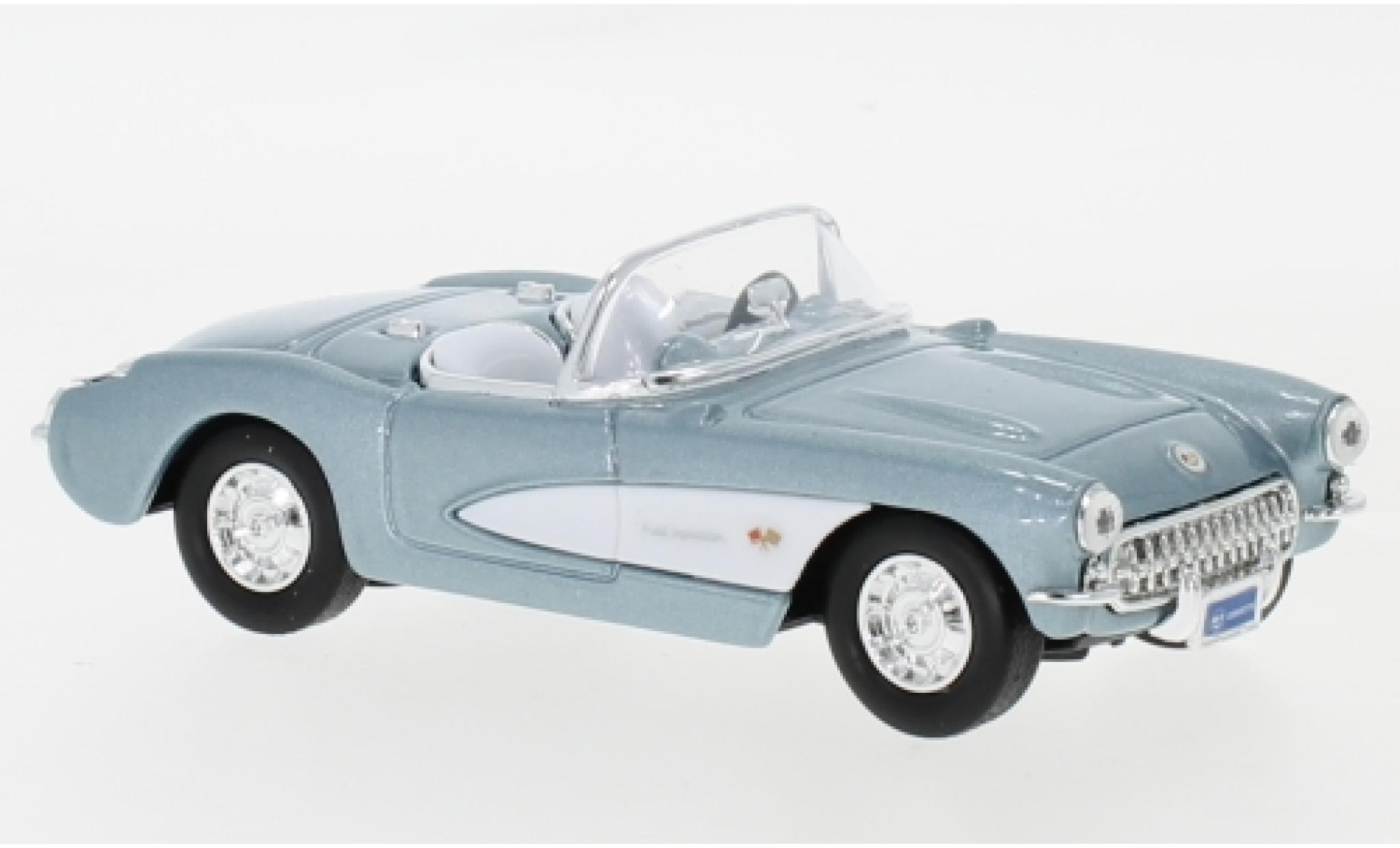 Chevrolet Corvette 1/43 Lucky Die Cast blue Lucky Die Cas 1:43 diecast model cars