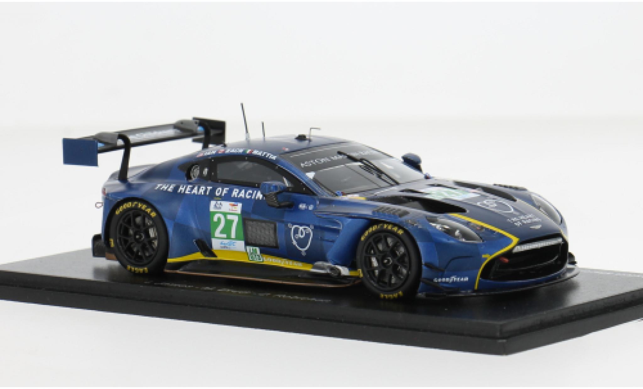 Chevrolet Corvette 1/43 Spark Le Mans 24h Le Mans 2025 Heart Of Racing Team #27 I.James/M.Drudi 1:43 diecast model cars
