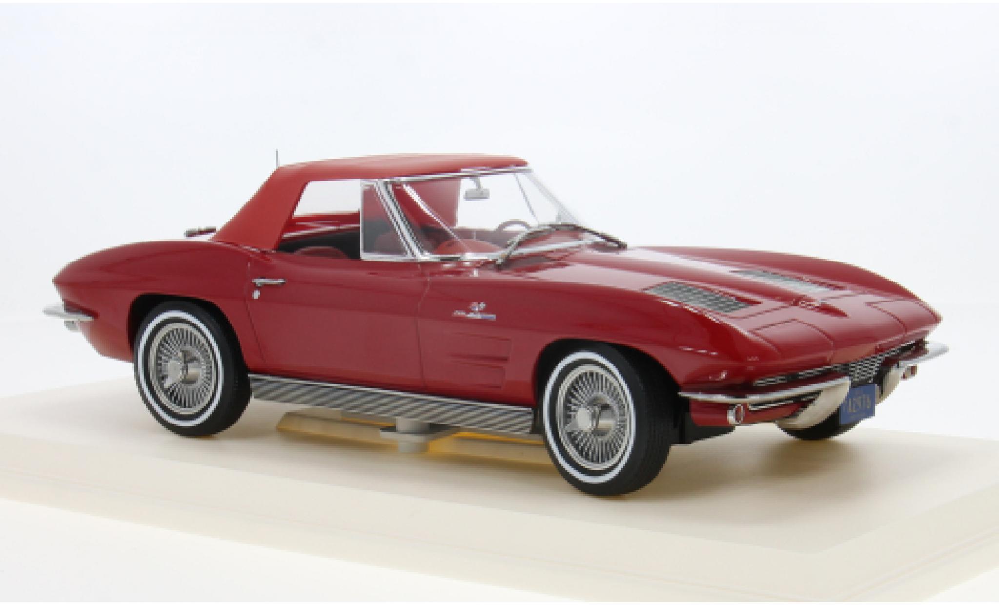 Chevrolet Corvette 1/18 Norev Sting red 1:18 diecast model cars