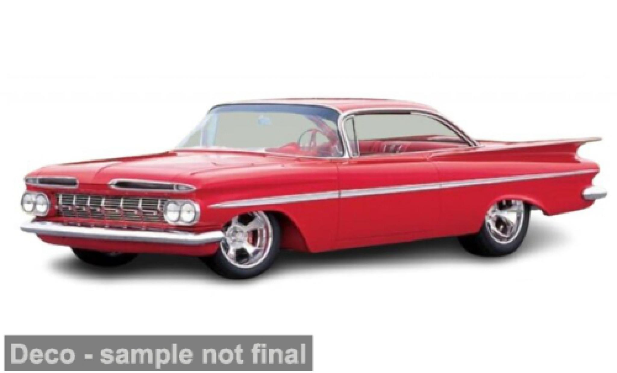 Chevrolet Impala 1/24 Maisto red 1959 1:24 diecast model cars