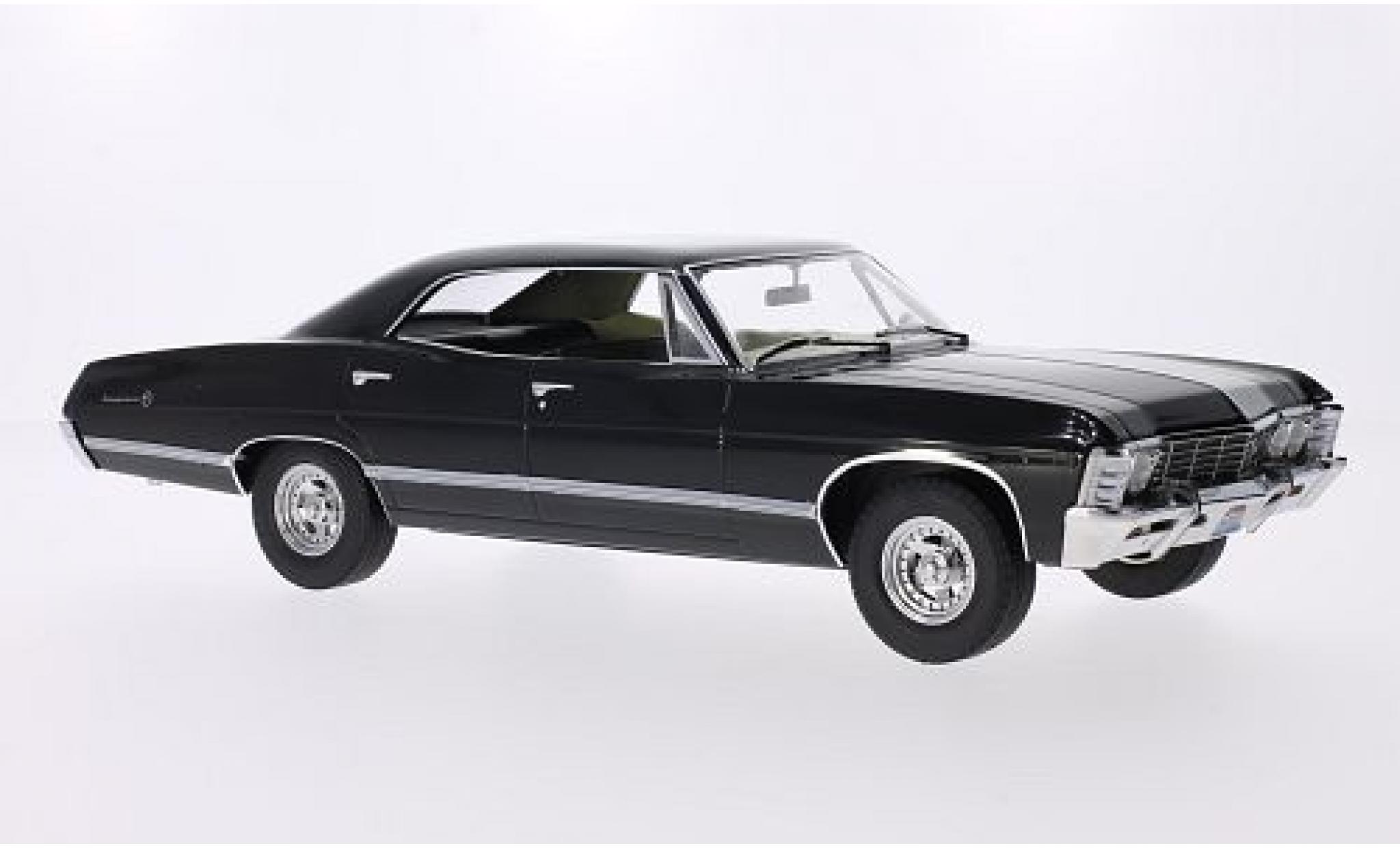 Chevrolet Impala 1/18 MCG black 1967 1:18 diecast model cars