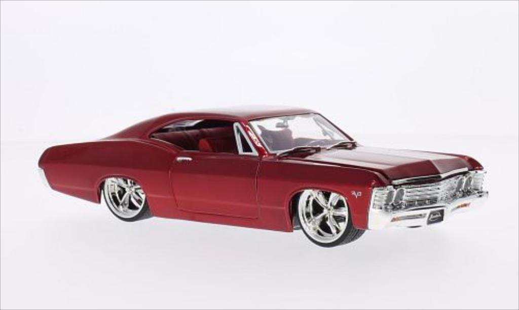 Chevrolet Impala 1/24 Jada Toys SS Tuning red 1967 diecast model cars