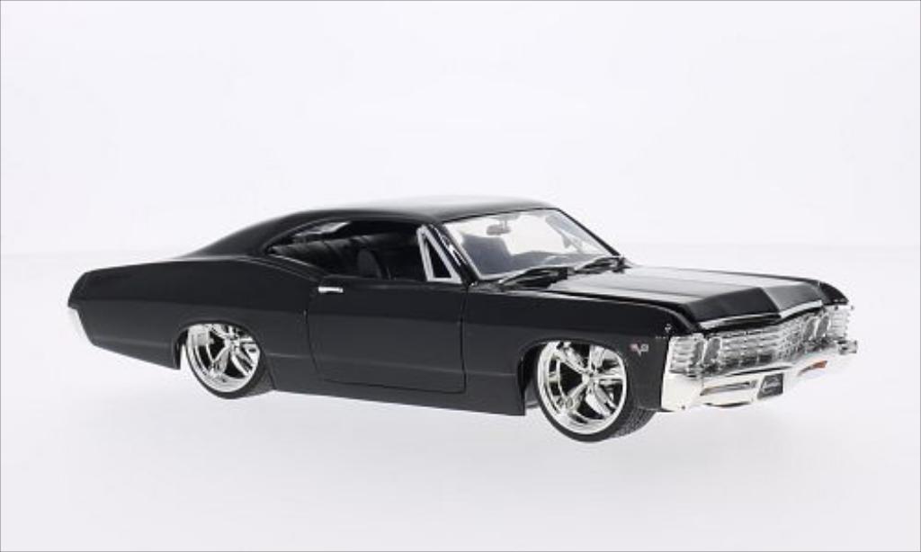 Chevrolet Impala 1/24 Jada Toys SS Tuning black 1967 diecast model cars