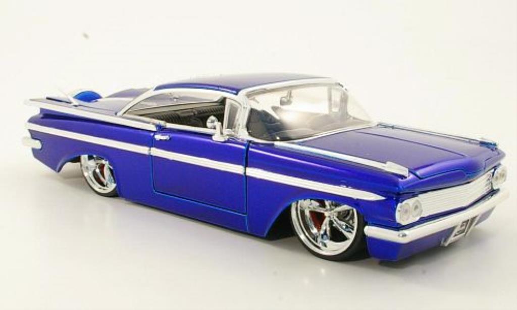 Chevrolet Impala 1/24 Jada Toys Tuning blue 1959 diecast model cars
