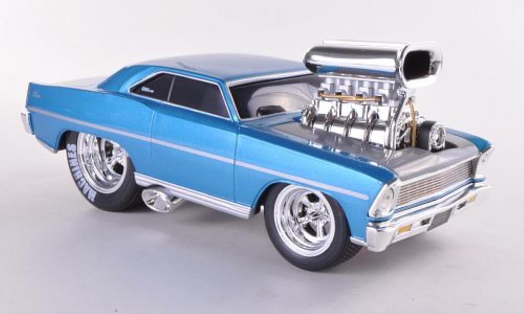 Chevrolet Nova 1/24 Maisto SS blue 1967 diecast model cars