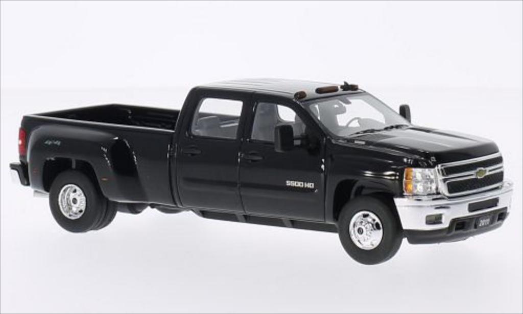Chevrolet Silverado 1/43 GLM 3500HD black 2011 diecast model cars