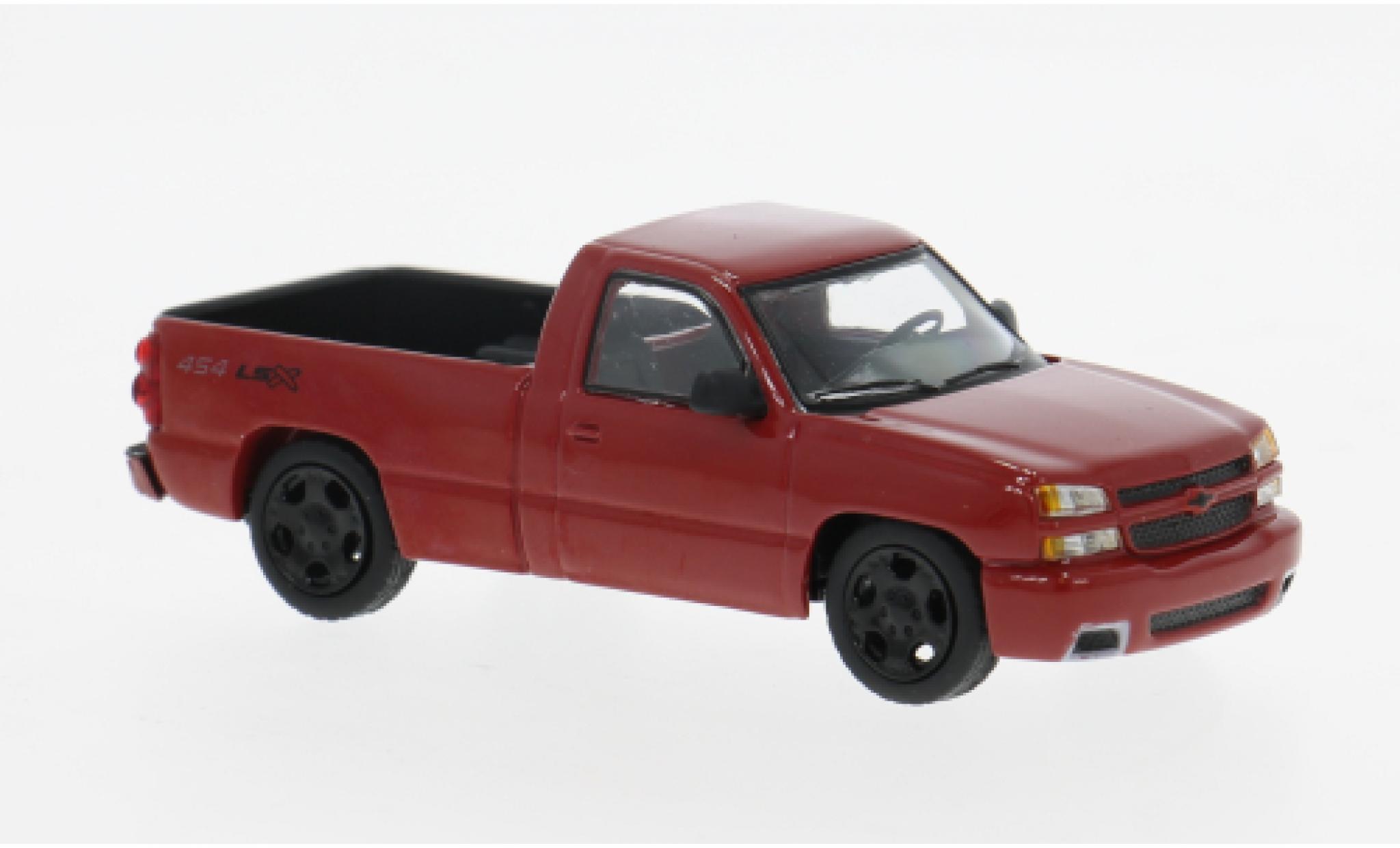 Chevrolet Silverado 1/64 Para64 Single Cab red 2006 1:64 diecast model cars