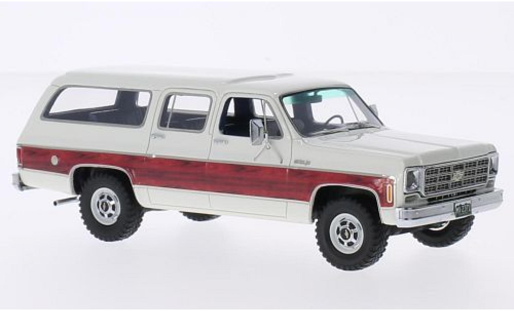 Chevrolet Suburban 1/43 Matrix K10 white 1:43 diecast model cars