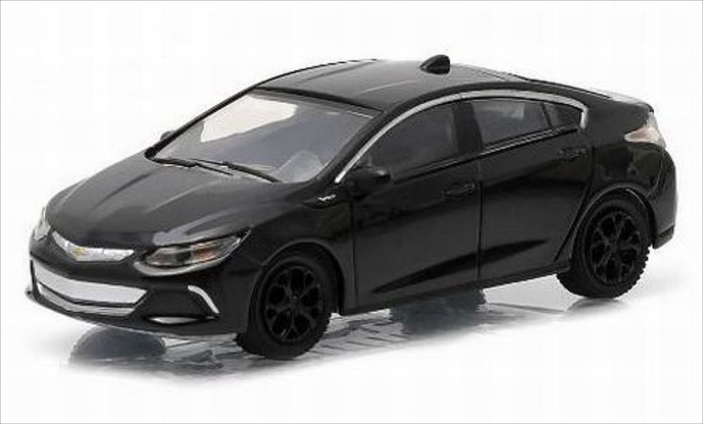 Chevrolet Volt 1/64 Greenlight black 2016 diecast model cars