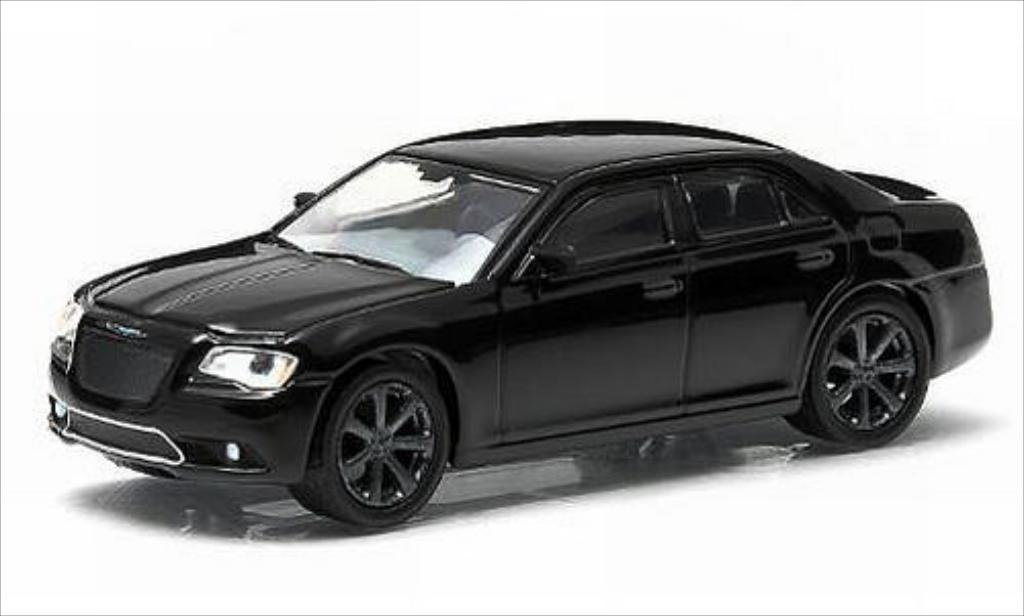 Chrysler 300C 1/64 Greenlight SRT8 black 2012 diecast model cars