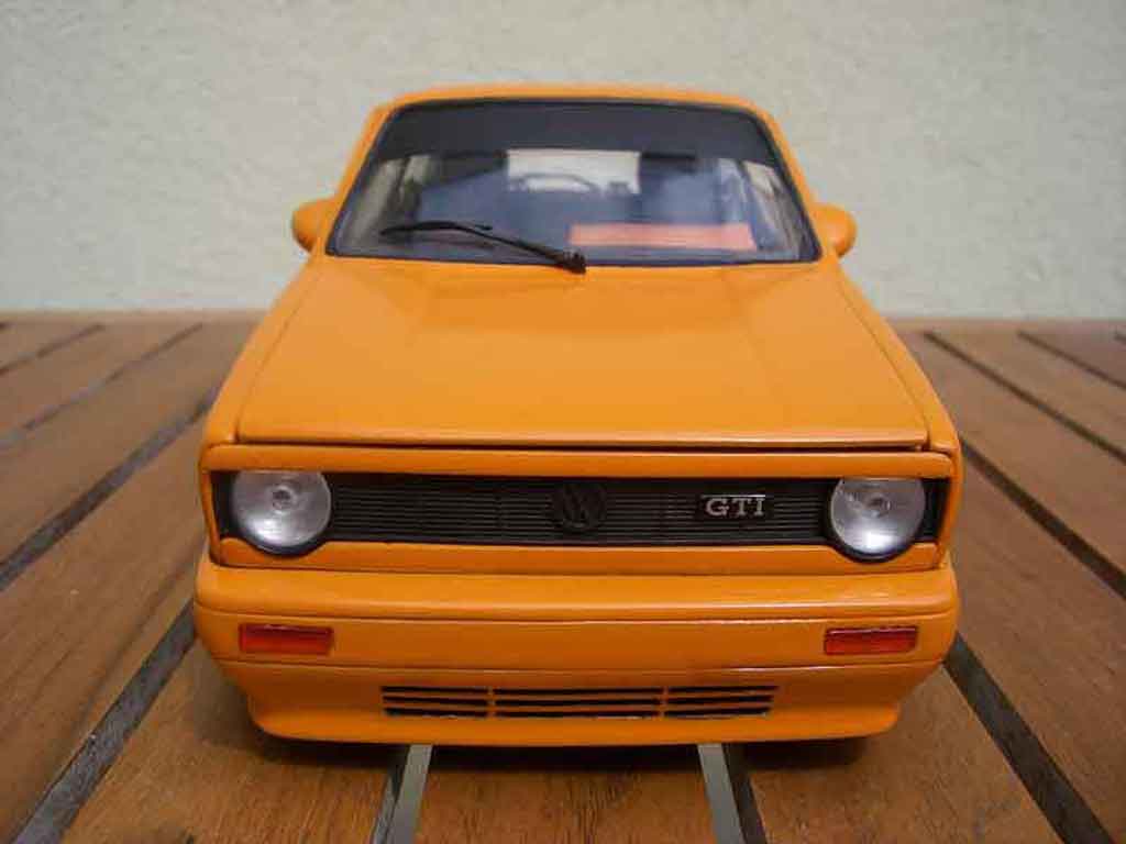 Volkswagen Golf GTI kit carrosserie rieger 1/18 Solido