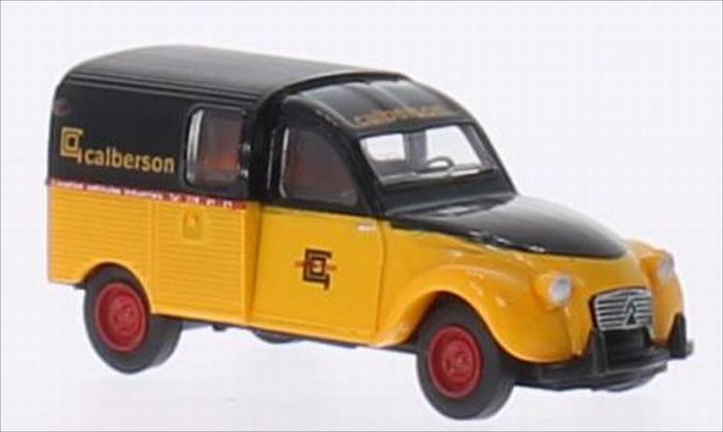 Citroen 2CV 1/87 Brekina AZU Calberson diecast model cars