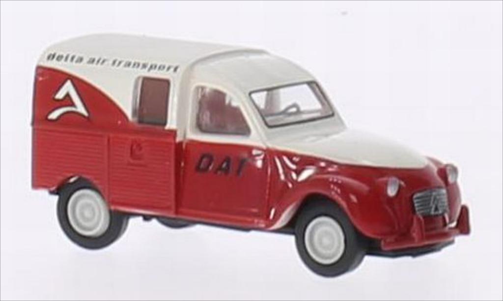 Citroen 2CV 1/87 Brekina AZU Delta air transport (F) diecast model cars