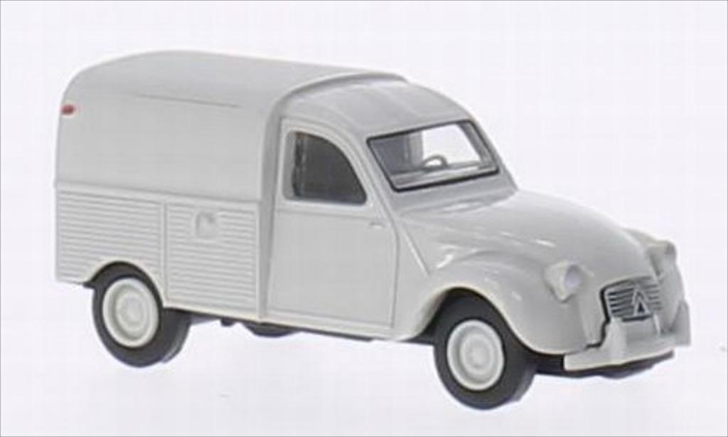 Citroen 2CV 1/87 Brekina AZU grey diecast model cars