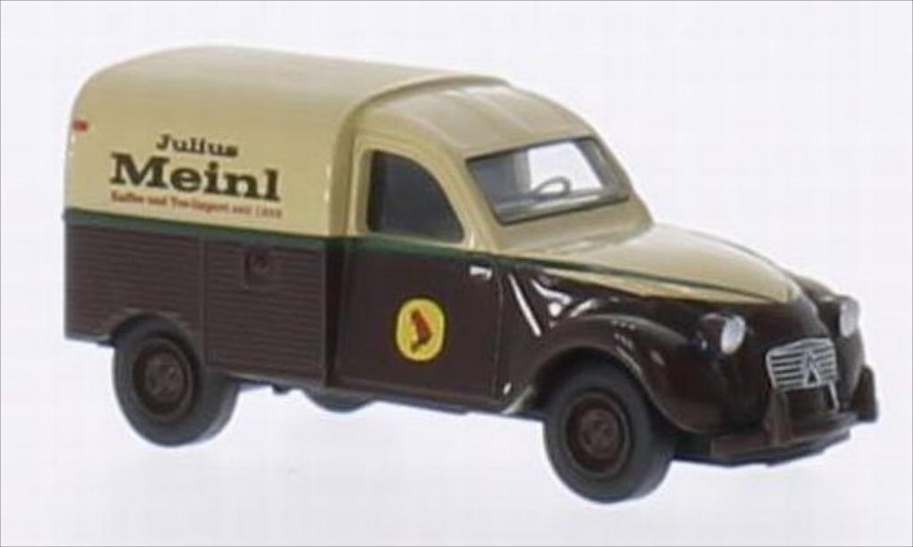 Citroen 2CV 1/87 Brekina AZU Julius Meinl diecast model cars