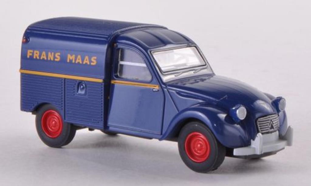 Citroen 2CV 1/87 Brekina Kastenente Frans Maas (NL) diecast model cars