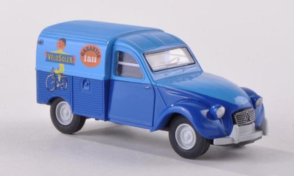 Citroen 2CV 1/87 Brekina Kastenente Velosolex (F) diecast model cars