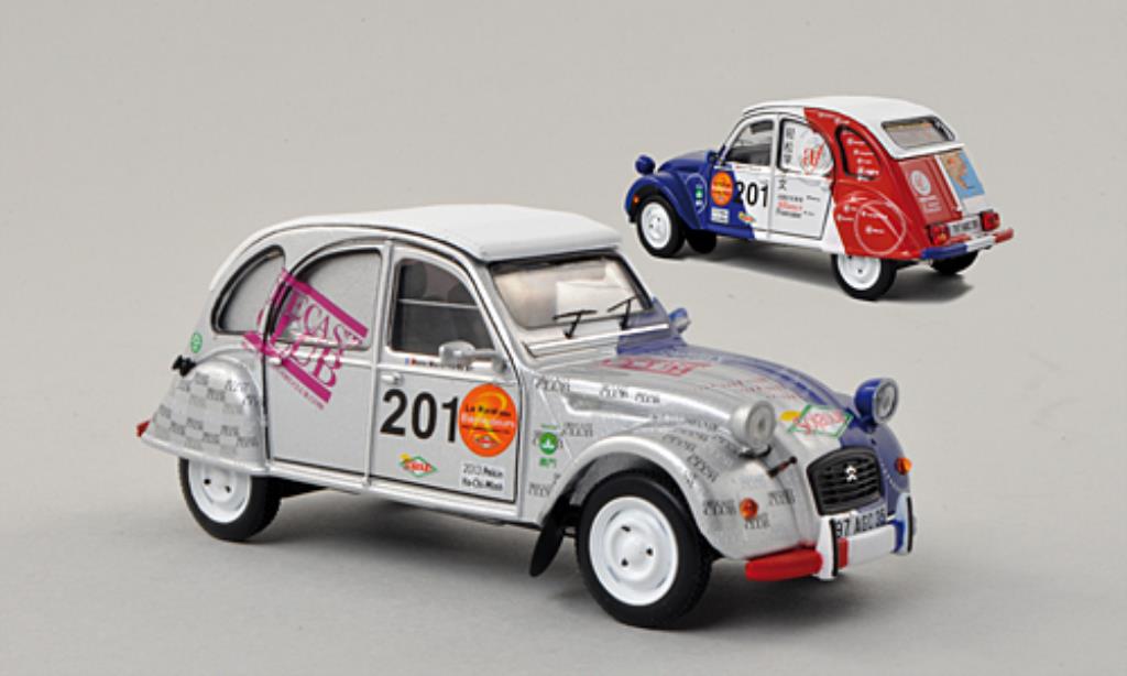 Citroen 2CV 1/43 IXO No.201 Rally Raid Beijing / Ho Chi Minh 2013 diecast model cars