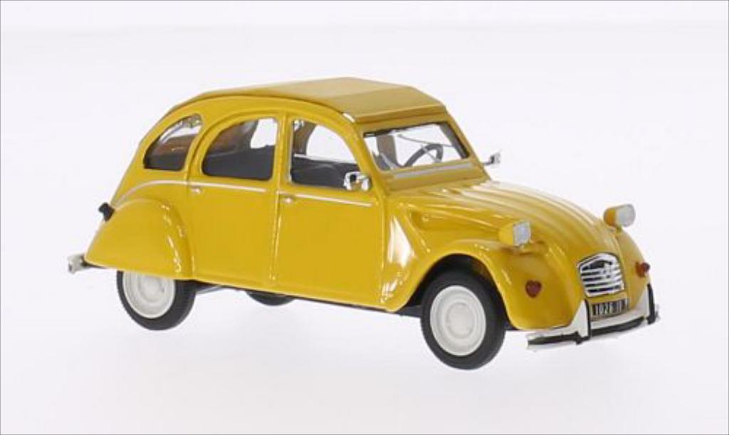 Citroen 2CV V6 1/43 Vitesse V6 Club yellow 1981 diecast model cars