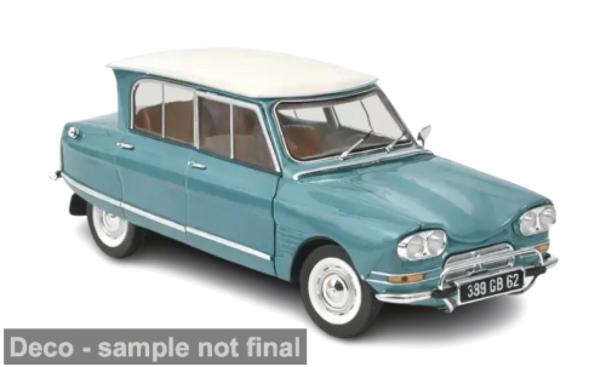 Citroen Ami 6 1/18 Norev Club blue 1968 1:18 diecast model cars