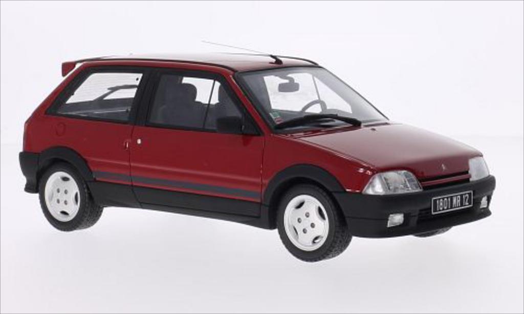 Citroen AX 1/18 Ottomobile GTi red 1991 diecast model cars