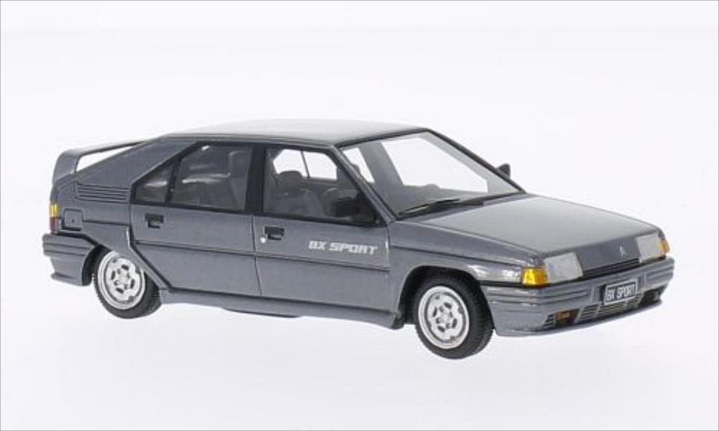 Citroen BX 1/43 Kess Sport metallic grey 1985 diecast model cars