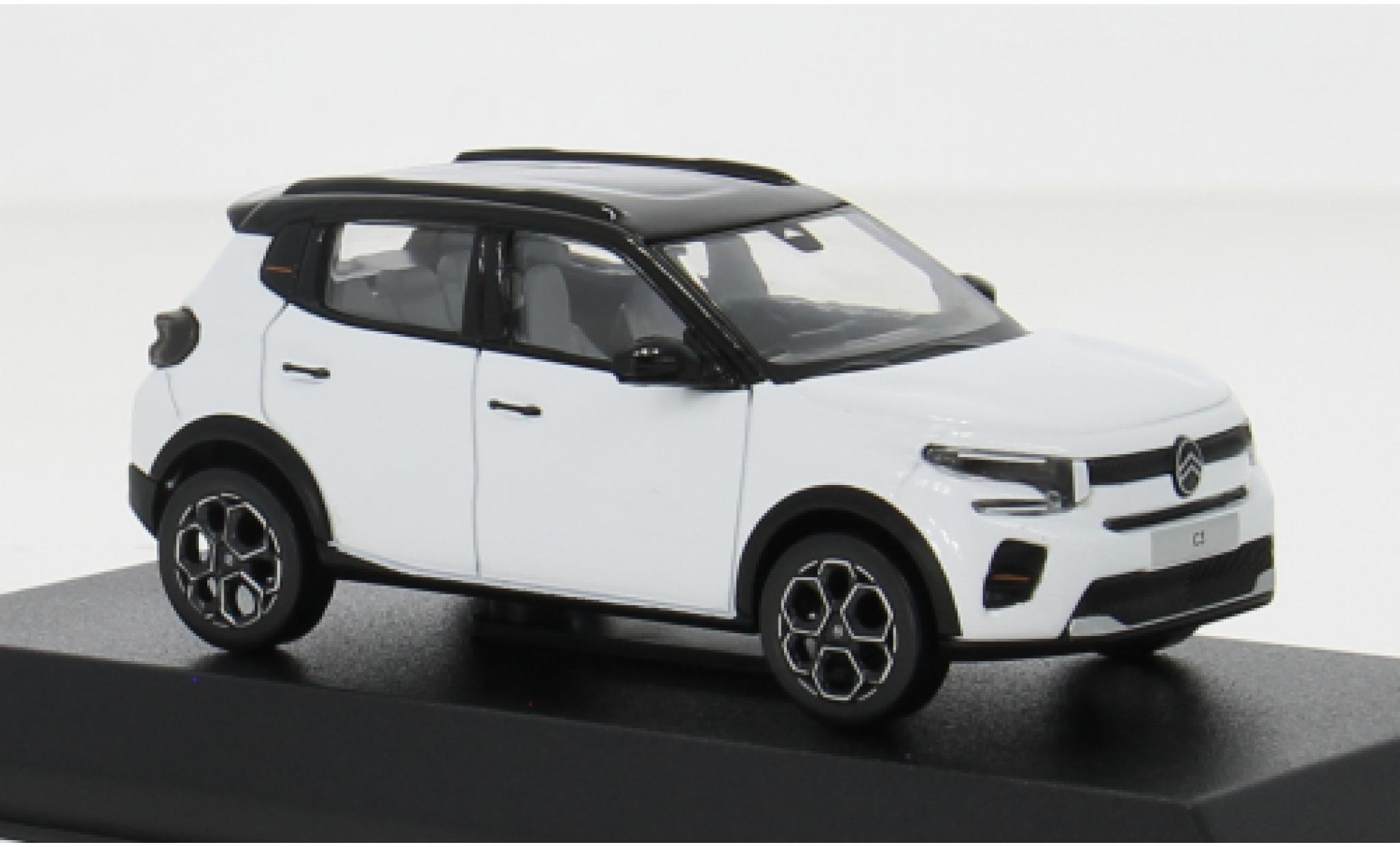 Citroen C3 1/43 Norev white 1:43 diecast model cars