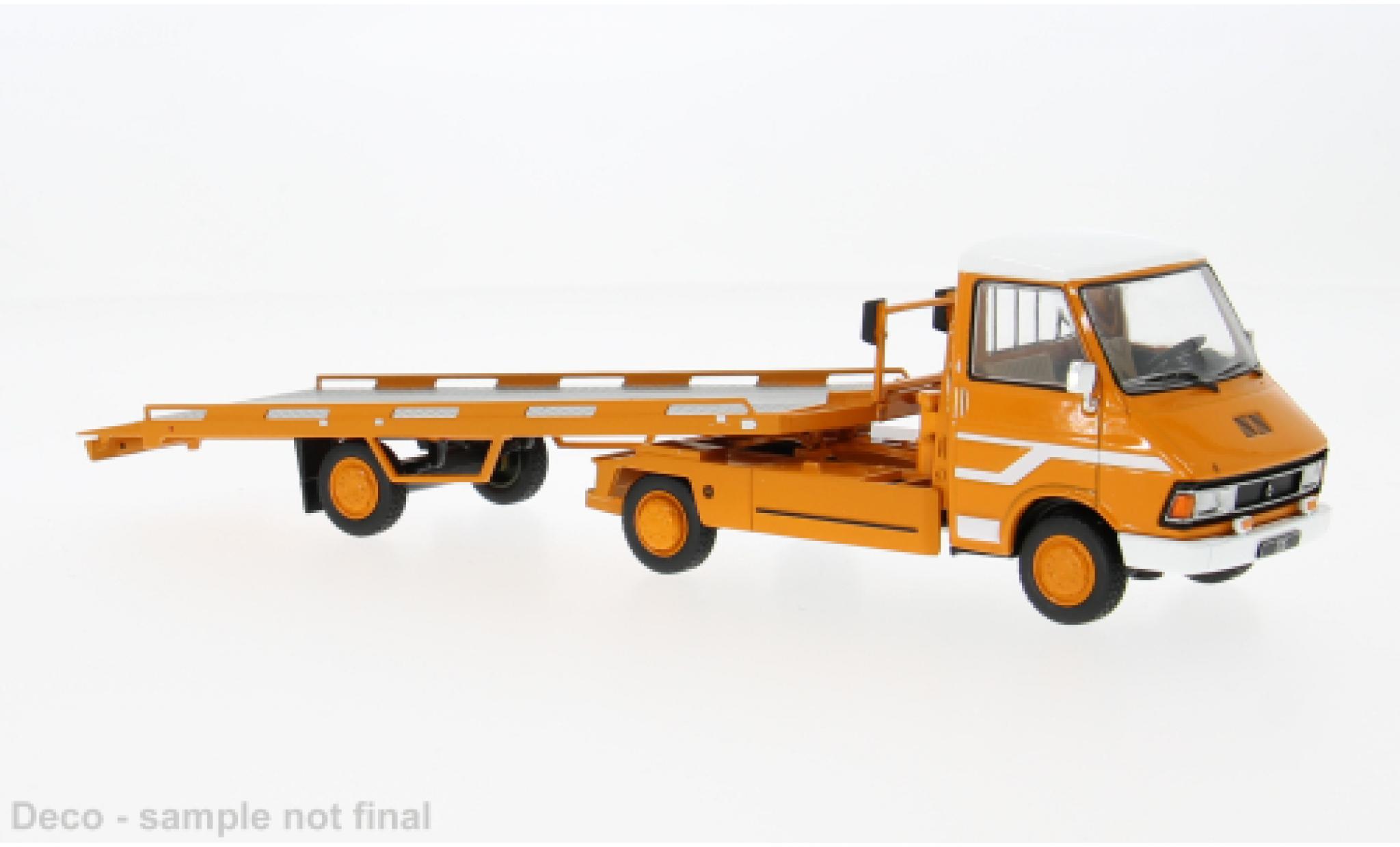 Citroen C3 1/43 IXO 5 D orange/white 1980 1:43 diecast model cars