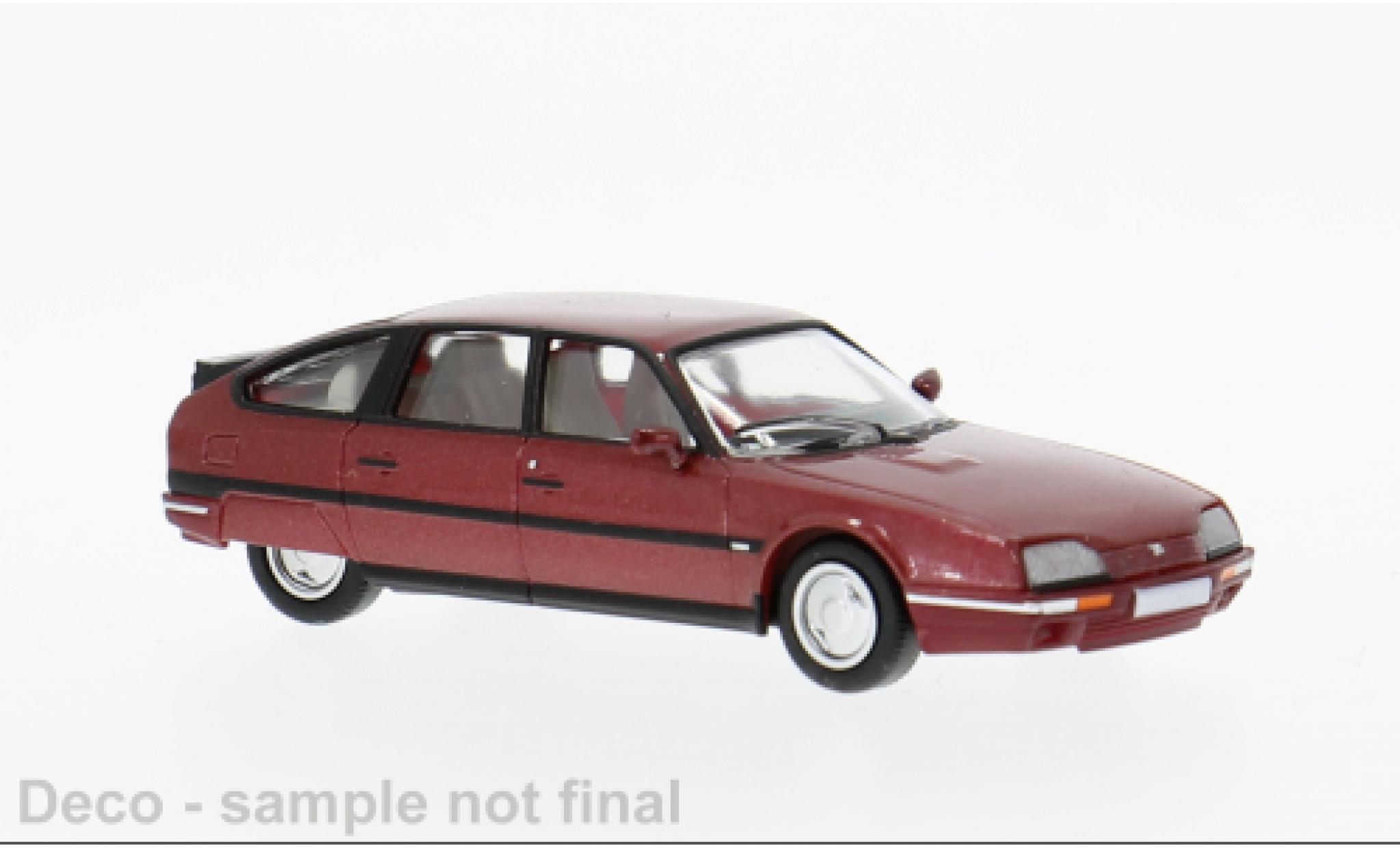 Citroen CX 1/87 PCX87 Phase II red 1985 1:87 diecast model cars