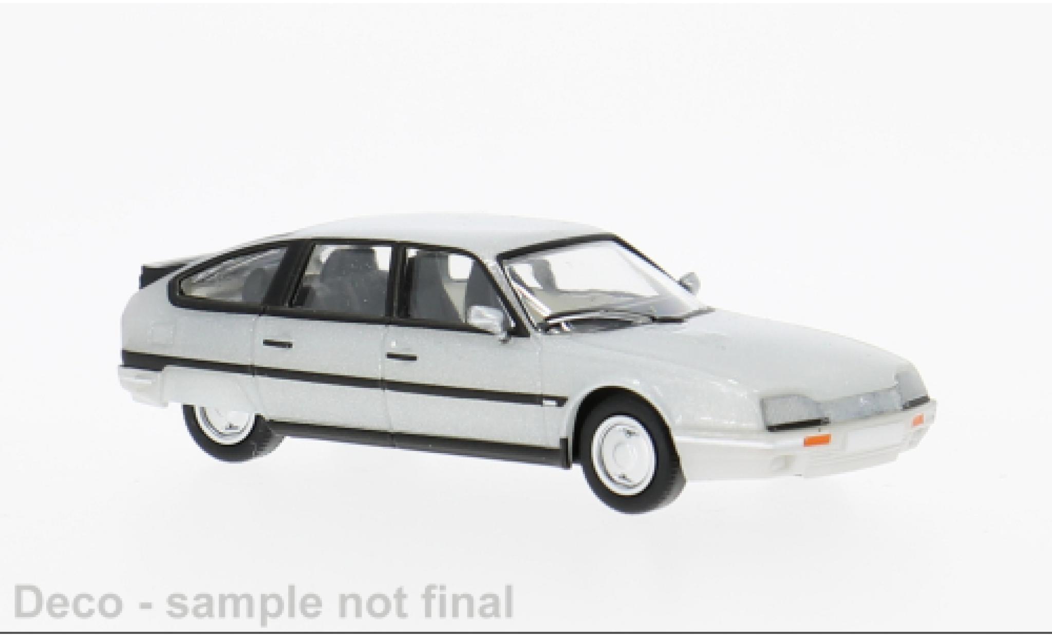 Citroen CX 1/87 PCX87 Phase II silver 1985 1:87 diecast model cars