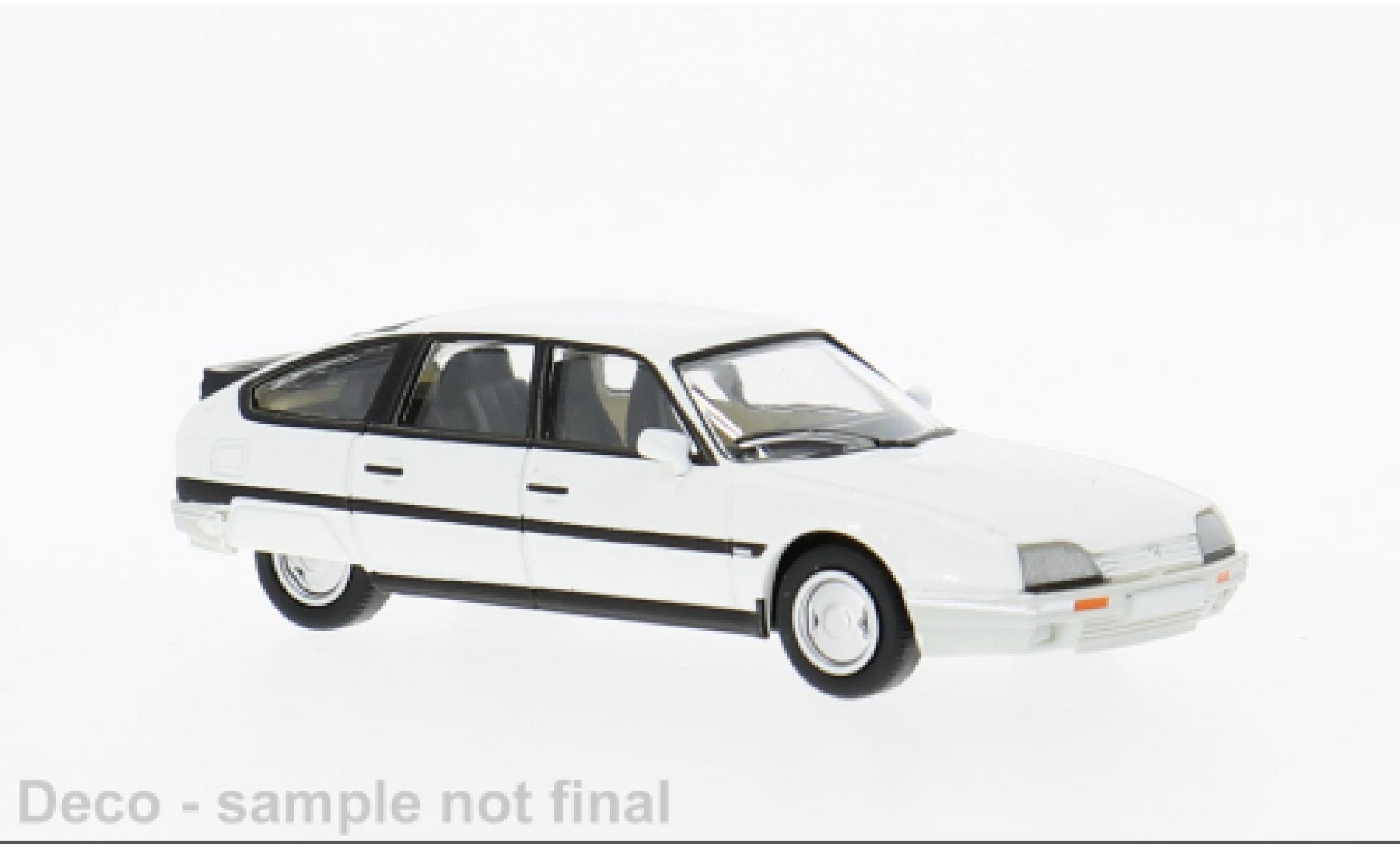 Citroen CX 1/87 PCX87 Phase II white 1985 1:87 diecast model cars