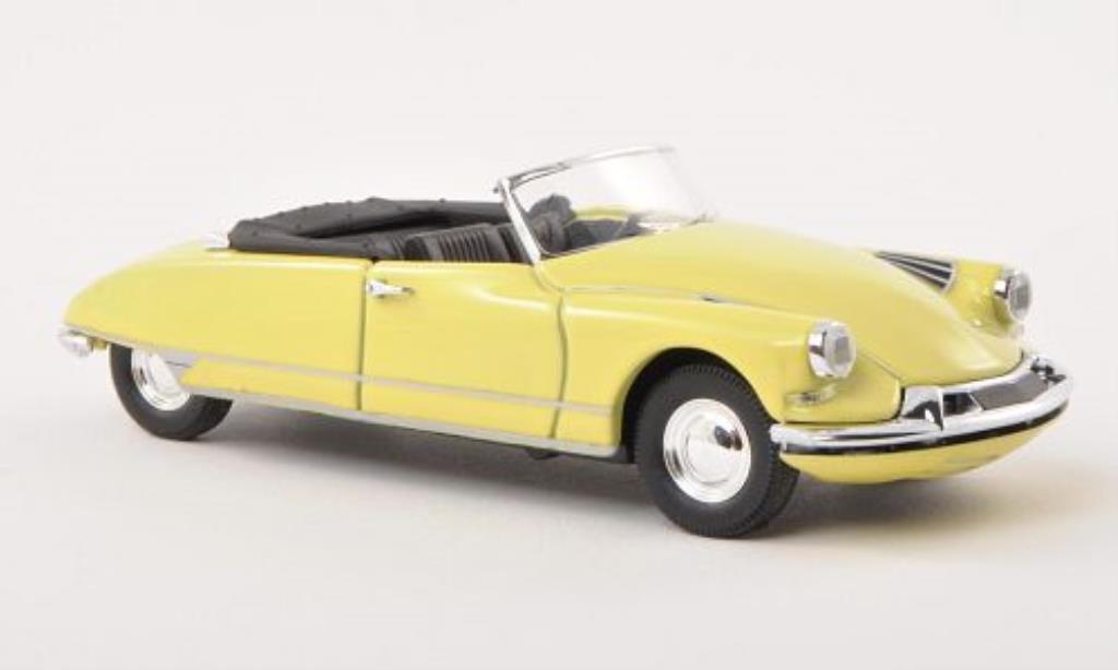 Citroen DS 19 1/43 Rio 19 Convertible Usine yellow 1961 diecast model cars