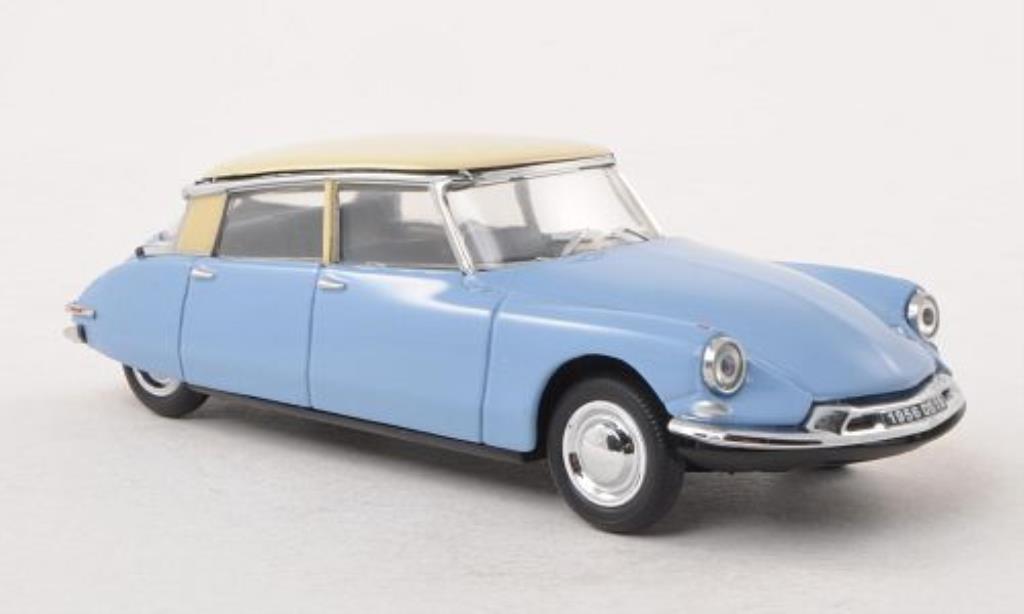 Citroen DS 19 1/43 Vitesse 19 blue/beige 1956 diecast model cars