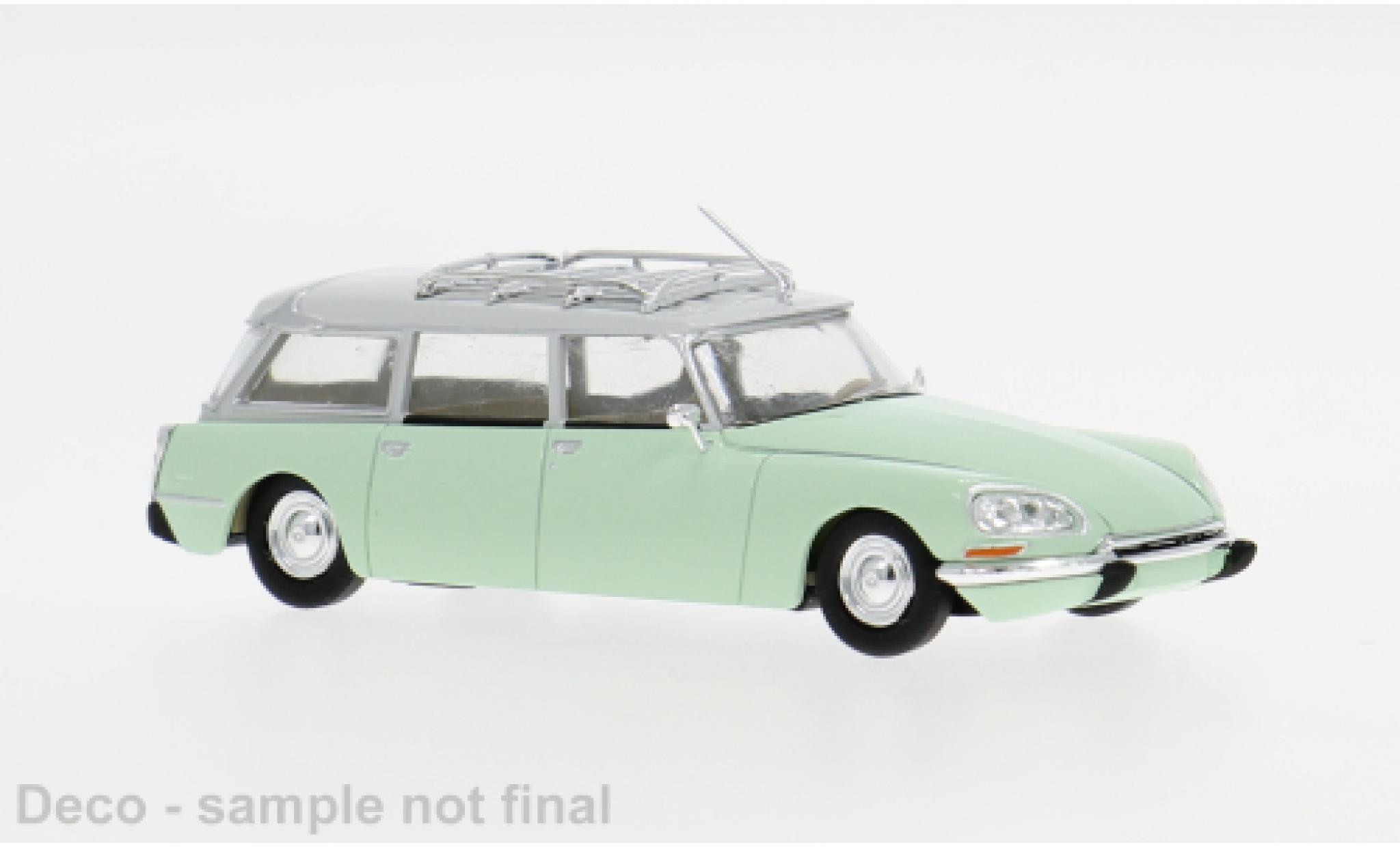 Citroen DS 1/87 Brekina Break gr&uuml;n 1967 1:87 diecast model cars